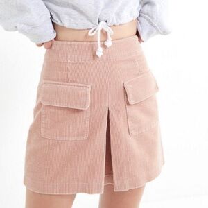 Urban Outfitters BDG Corduroy Utility Mini Skirt - S